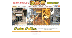 Desktop Screenshot of newburyparkexoticthaicafe.com